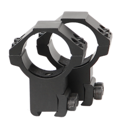 Simalux KK50 Zielfernrohr montiert auf Kleinkalibergewehr wetterfest