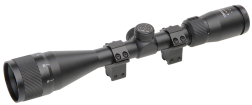 Simalux 4–12x44 KK50 Zielfernrohr Seitenansicht – robustes Hart-Eloxal-Gehäuse