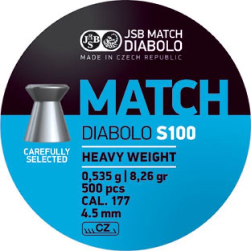 JSB Match Diabolo, 0,535g, 5000 Schuss, Kal. 4,5mm