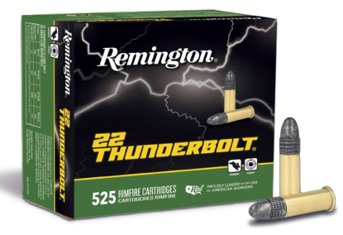 Remington Thunderbolt . 22 lfB - 525 Patronen