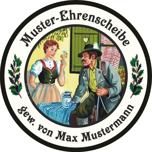 Schützenscheibe Outdoor-Line Motiv 031