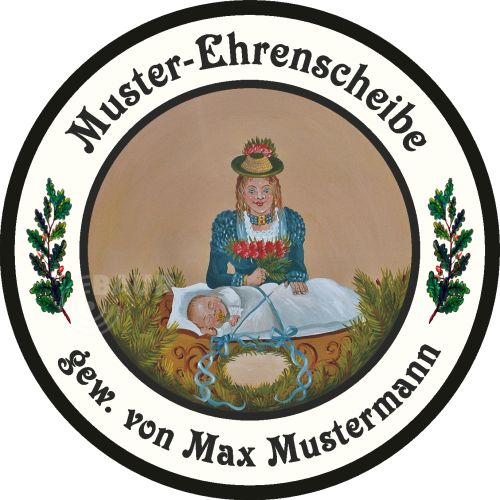 Preview: Schützenscheibe Outdoor-Line Motiv 073