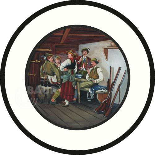 Preview: Schützenscheibe Outdoor-Line Motiv 084