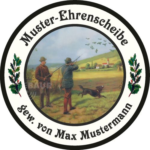 Preview: Schützenscheibe Outdoor-Line Motiv 110