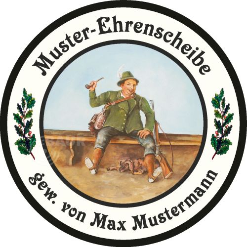 Preview: Schützenscheibe Outdoor-Line Motiv 139