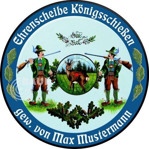 Schützenscheibe ECO-LINE Motiv 002