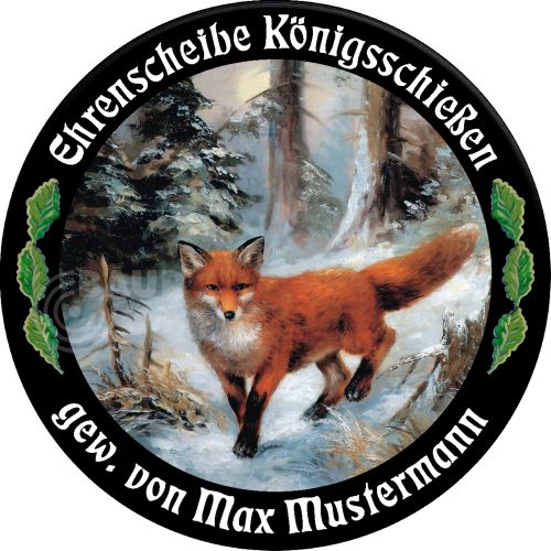 Schützenscheibe ECO-LINE Motiv 048