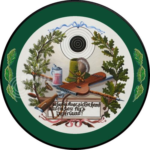Preview: Schützenscheibe ECO-LINE Motiv 051