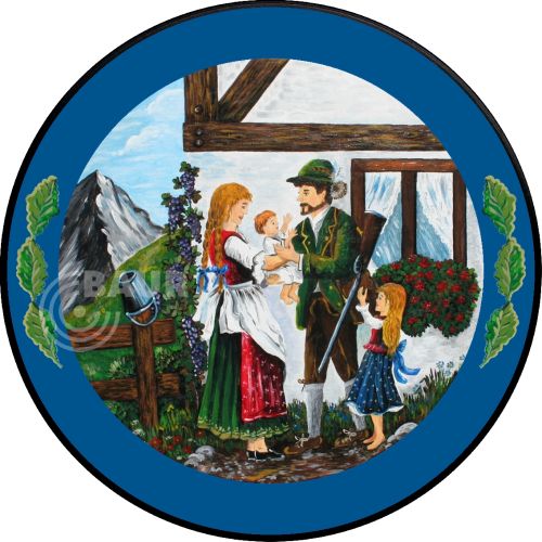 Schützenscheibe ECO-LINE Motiv 078