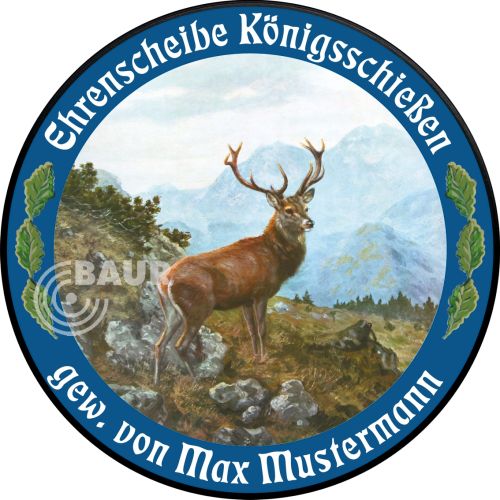 Preview: Schützenscheibe ECO-LINE Motiv 088
