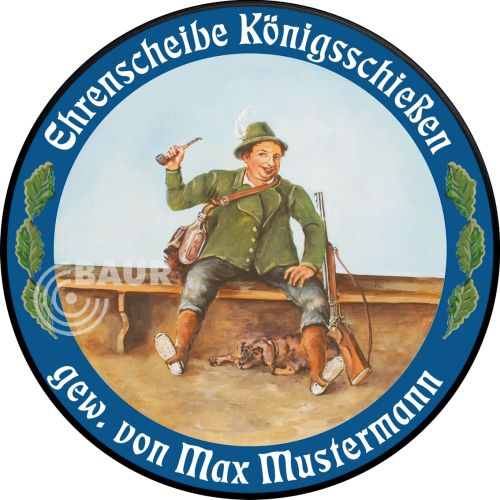 Preview: Schützenscheibe ECO-LINE Motiv 139