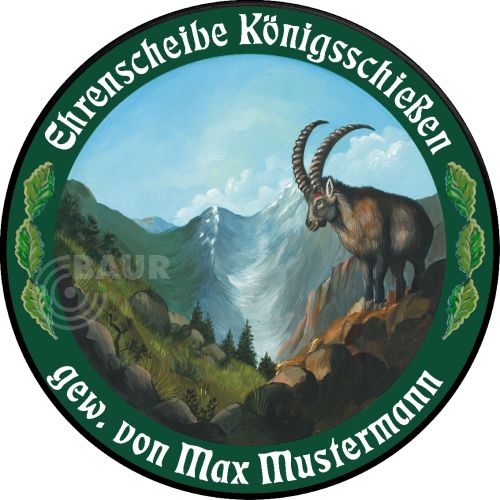 Schützenscheibe ECO-LINE Motiv 140