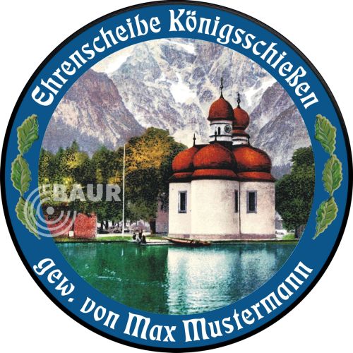 Preview: Schützenscheibe ECO-LINE Motiv 141