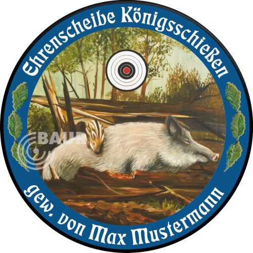 Schützenscheibe ECO-LINE Motiv 142