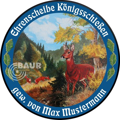 Schützenscheibe ECO-LINE Motiv 147