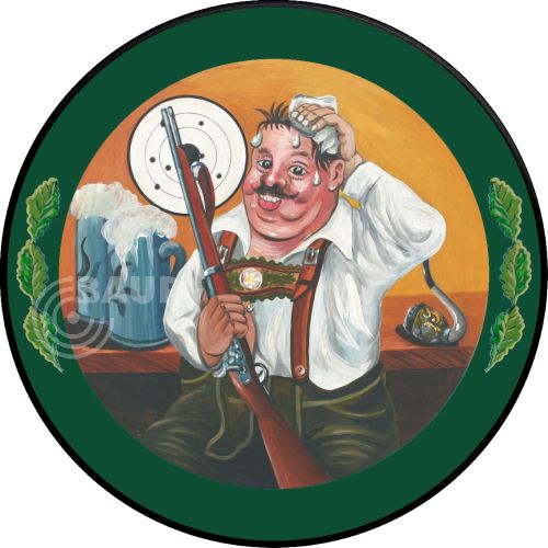 Preview: Schützenscheibe ECO-LINE Motiv 153