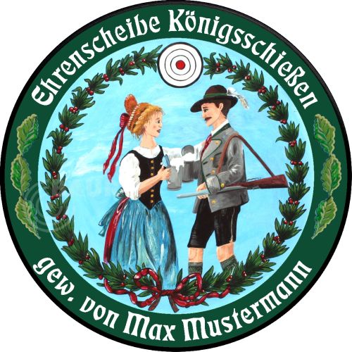 Schützenscheibe ECO-LINE Motiv 159