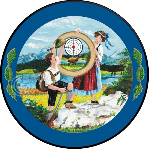 Schützenscheibe ECO-LINE Motiv 161