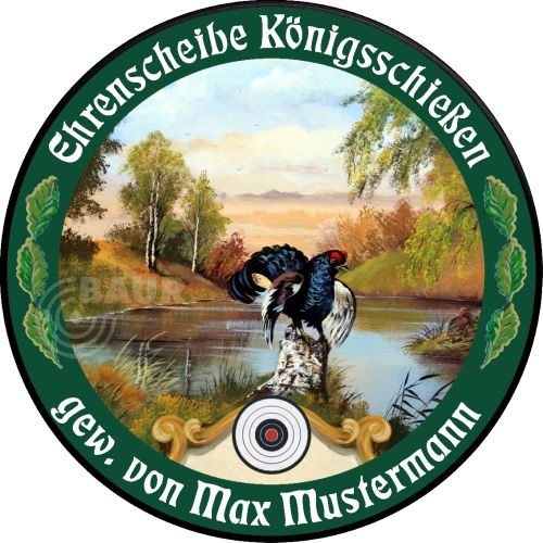 Schützenscheibe ECO-LINE Motiv 173