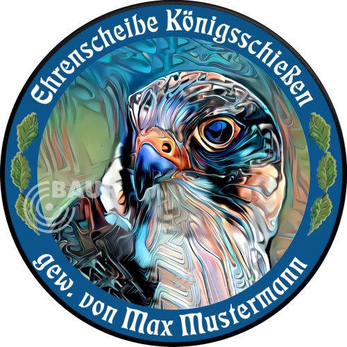 Preview: Schützenscheibe ECO-LINE Motiv 261