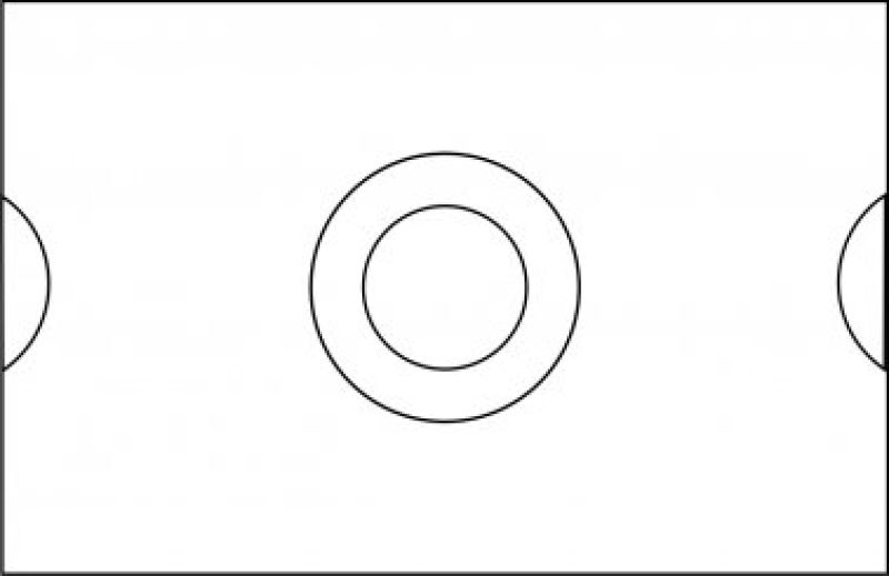 Scheibenhalter für LG-Streifen, doppelt, weiß, einzeln