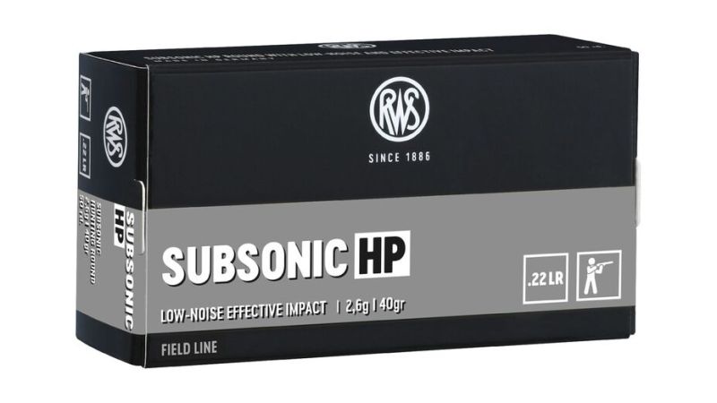 RWS .22 SUBSONIC HP - 50 Patronen