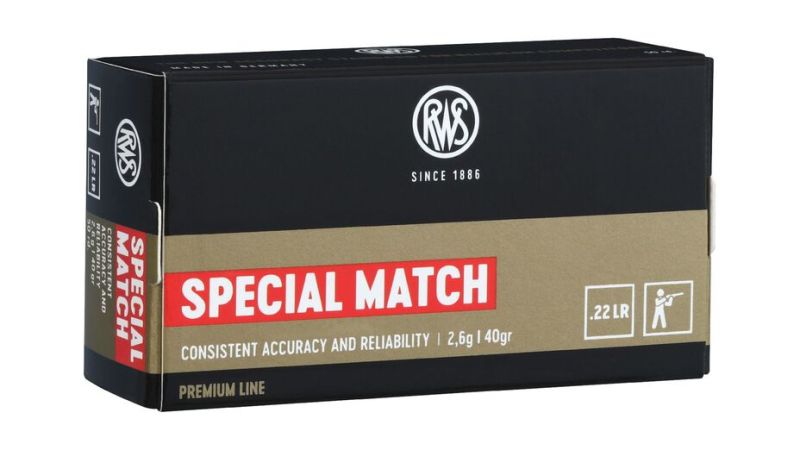 RWS .22 lfB Special Match - 50 Patronen