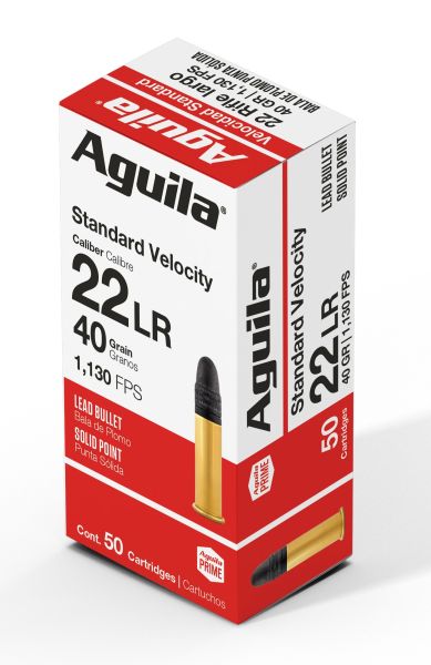 Aguila Standard Velocity . 22lfB - 50 Patronen