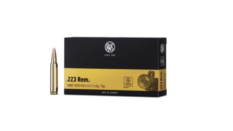 RWS .223 Rem. TARGET ELITE PLUS 5,0g/77gr - 20 Patronen