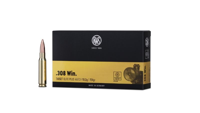 RWS .308 Win. TARGET ELITE PLUS 10,0g/154gr - 20 Patronen