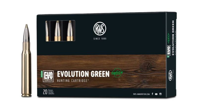 RWS .30-06 EVOLUTION GREEN 9,0g/139gr - 20 Patronen