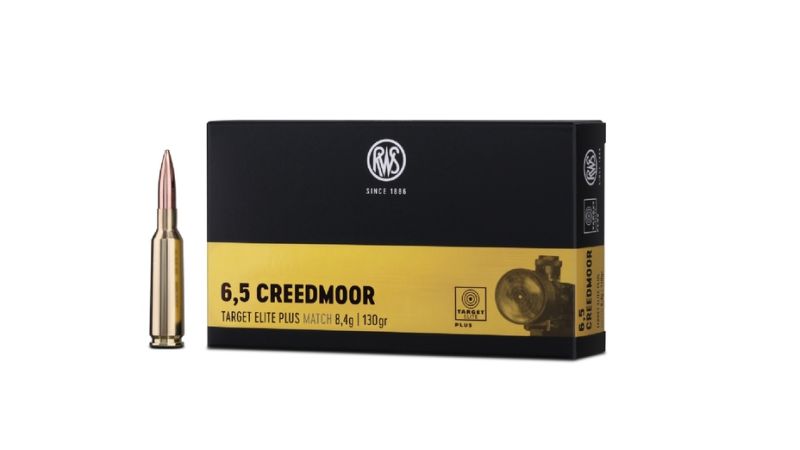 RWS 6,5 Creedmoor TARGET ELITE PLUS 8,4g/130gr - 20 Patronen