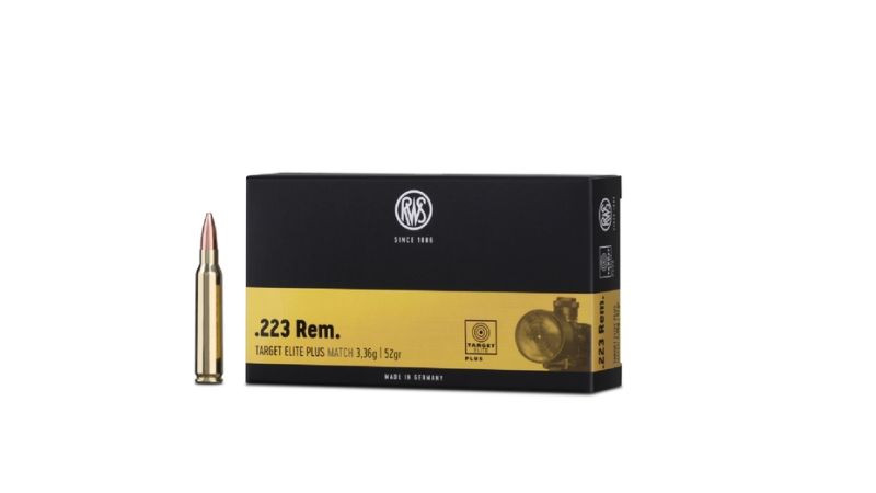 RWS .223 Rem. TARGET ELITE PLUS 4,5g/69gr - 20 Patronen