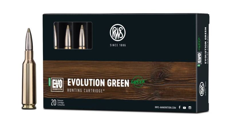 RWS 6,5 Creedmoor EVOLUTION GREEN 6,0g/93gr - 20 Patronen