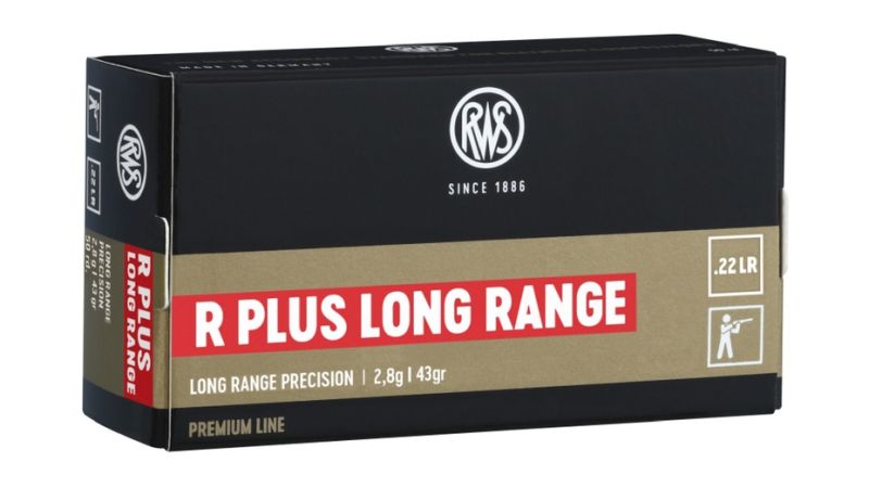 RWS .22 lfB R Plus Long Range - 50 Patronen
