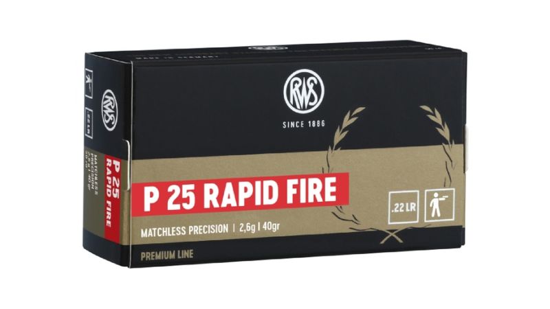 RWS .22 lfB P25 Rapid Fire - 50 Patronen