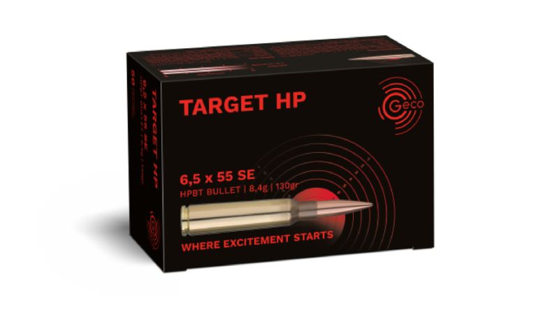 GECO 6,5x55 SE TARGET HP 8,4g/130gr - 50 Patronen
