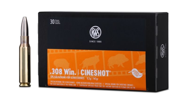 RWS .308 Win. CINESHOT 9,5g/147gr - 30 Patronen