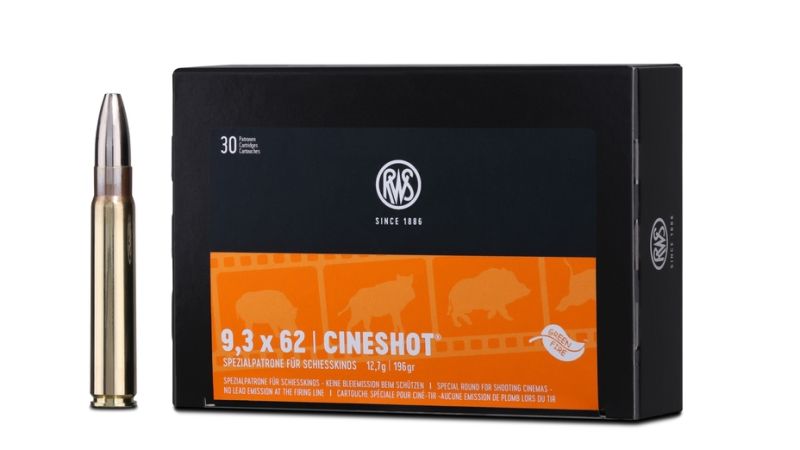RWS 8x57 JS CINESHOT 12,1g/187gr - 30 Patronen
