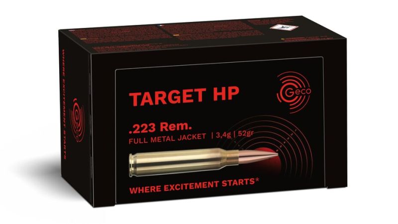 GECO .223 Rem. TARGET HP 3,4g/52gr - 50 Patronen