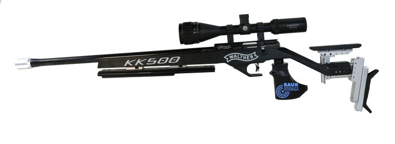 Walther KK500 Blacktec Auflage Set - Kal. .22 lfB