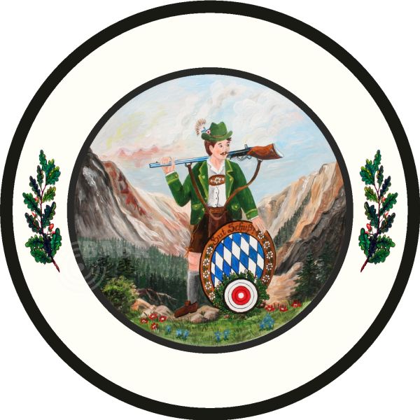 Schützenscheibe Outdoor-Line Motiv 061