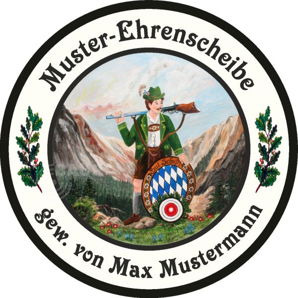 Schützenscheibe Outdoor-Line Motiv 061