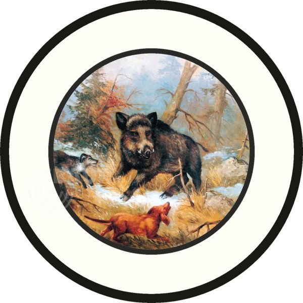 Schützenscheibe Basic-Line, ohne Eichenlaub