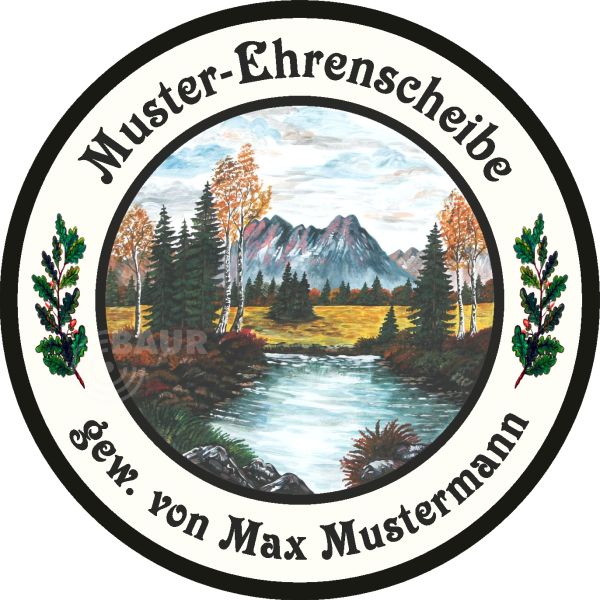 Schützenscheibe Outdoor-Line Motiv 113