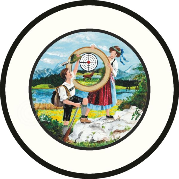 Schützenscheibe Outdoor-Line Motiv 161