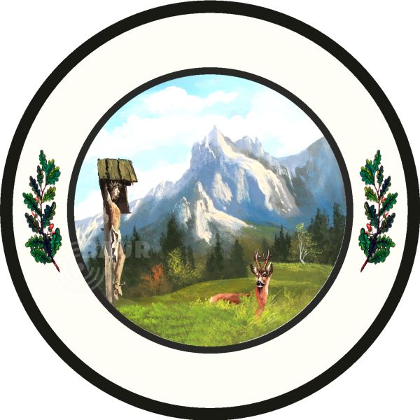 Schützenscheibe Outdoor-Line Motiv 172