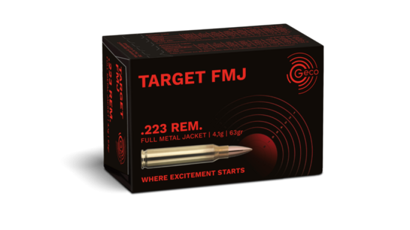 GECO .223 Rem. TARGET FMJ 4,1g  - 50 Patronen