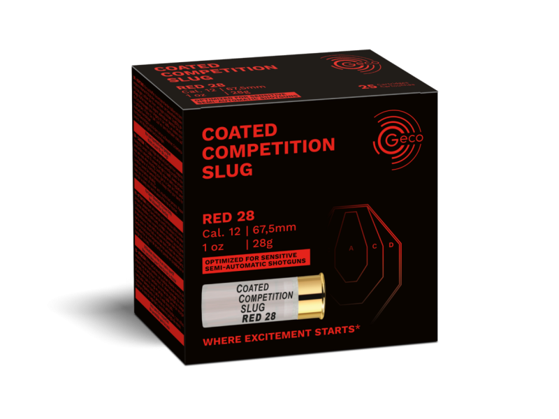 GECO Competition Slug Red 12/67,5 - 432 gr.