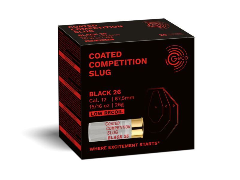 GECO Competition Slug Black 12/67,5 - 401 gr.